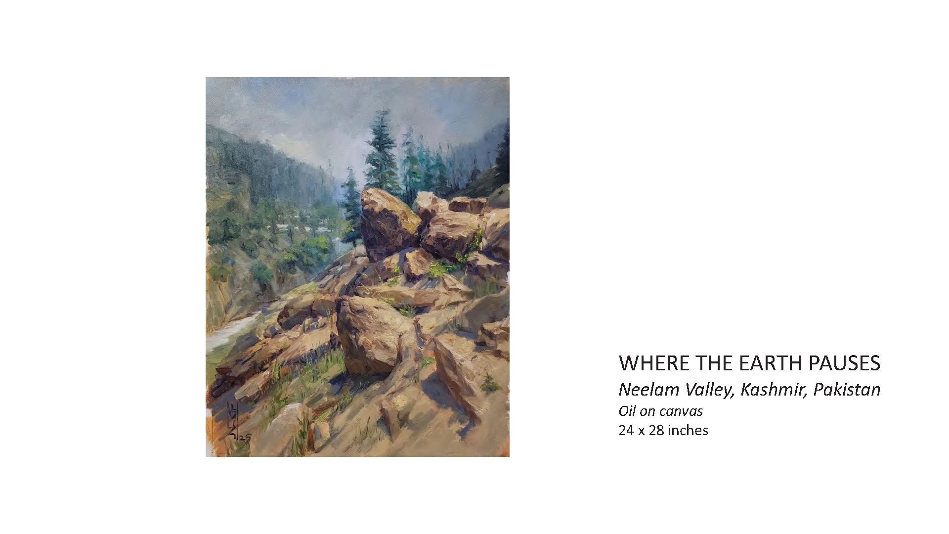 Where the Earth Pauses by Nasir Shehzad